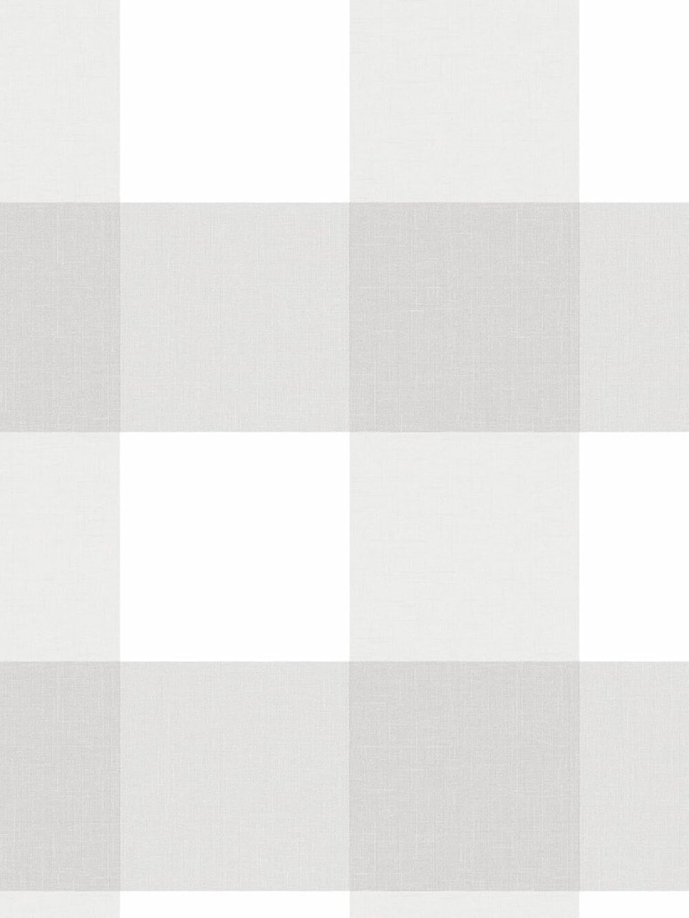 Farmhouse Plaid Peel and Stick Wallpaper, Grey Farmhouse Plaid Removable Contact